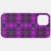 アートデコ抽象芸術花 Case-Mate iPhoneケース (裏面 (横))