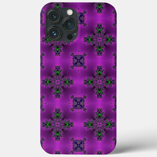 アートデコ抽象芸術花 Case-Mate iPhoneケース (裏面)