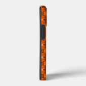 アートデコ花レトロスタイルとモノグラム Case-Mate iPhoneケース (裏面 / 右)