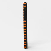 アートデコ花レトロスタイルとモノグラム Case-Mate iPhoneケース (裏面/左)