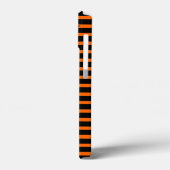 アートデコ花レトロスタイルとモノグラム Case-Mate iPhoneケース (裏面 / 左)