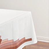 アートデコ要素をバラ金ゴールド テーブルクロス (インサイチュ)