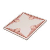 アートデコ要素、バラ金ゴールドパレット タイル (側面)