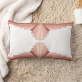 アートデコ要素、バラ金ゴールドパレット ランバークッション (ブランケット)