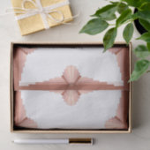 アートデコ要素、バラ金ゴールドパレット 薄葉紙 (ギフト)