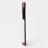 アートデコ要素、バラ金ゴールドパレット Case-Mate iPhoneケース (裏面/左)