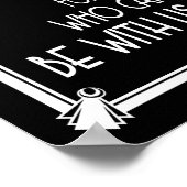 アートデコ20'sスタイル「愛する記憶に」 ポスター (角)