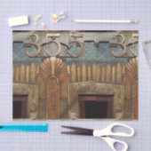 アートデコ，アールヌーボー,ヴィンテージ,オリジナル，エレベーター，d 薄葉紙 (クラフト)