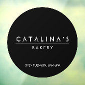 アートデコ テキスト ベーカリー、カフェ、ショップ ウィンドウサイン (シート3)