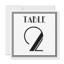 アートデコ テーブルナンバー2