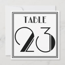 アートデコ テーブルナンバー 23