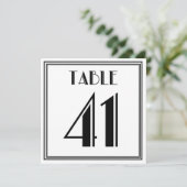 アートデコ テーブルナンバー 41 (スタンド正面)