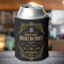 アートデコ バチェラーパーティー スピークイージー ギフト 缶クーラー