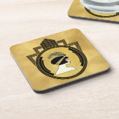 アートデコ フラッパー コースター 6個セット (左側)