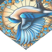 アートデコ ブルーバード テーブルランナー (コーナー)