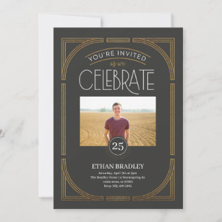 アートデコ マイルストーン（偽金） 招待状