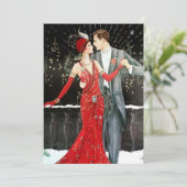 アートデコ・レトロヴィンテージパーティー 招待状 (スタンド正面)