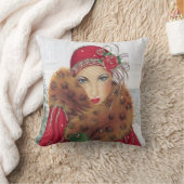 アートデコ・レトロヴィンテージ装飾用クッション クッション (ブランケット)