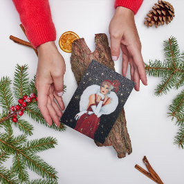 アートデコ レトロ ヴィンテージの女性 メッセージを追加 シーズンカード