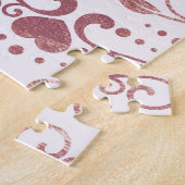 アートデコ、ヴィンテージエレガント壁紙。 ジグソーパズル (側面)