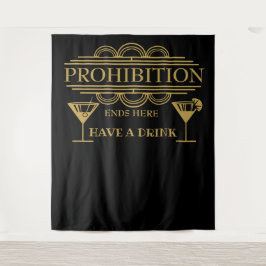 アートデコ 禁酒時代 ウェディング フォトブース 背景 タペストリー