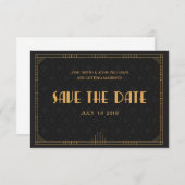 アートデコ Save The Date セーブザデート (正面/裏面)