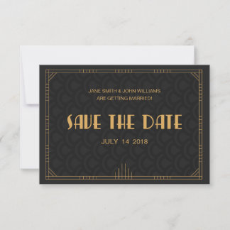 アートデコ Save The Date セーブザデート