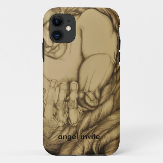 アートデザイナー携帯カバーあなたは来ますか Case-Mate iPhoneケース (裏面)
