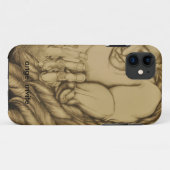 アートデザイナー携帯カバーあなたは来ますか Case-Mate iPhoneケース (裏面(横))