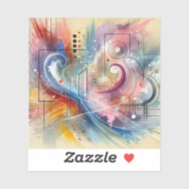 アートデザインのシール シール