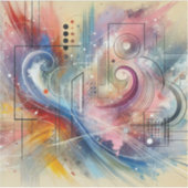 アートデザインのシール シール (正面)