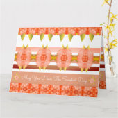 アートデザインインピーチ カード (黄色い花)