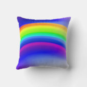 アートデザインレインボーカラフル抽象芸術 クッション (裏面)