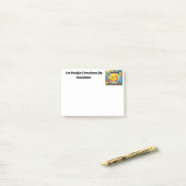 アートデザイン創造ズバイサンシャイン ポストイット (デスク上)