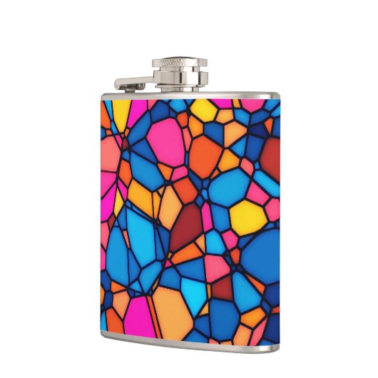 アートデザイン フラスク (左)