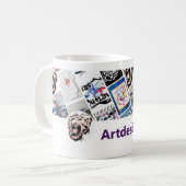 アートデザンスマグ コーヒーマグカップ (正面左)