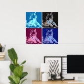 アートトラポップ・アートのガース ポスター (ホームオフィス)