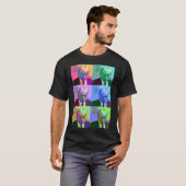 アートトランプムショット Tシャツ (正面フル)