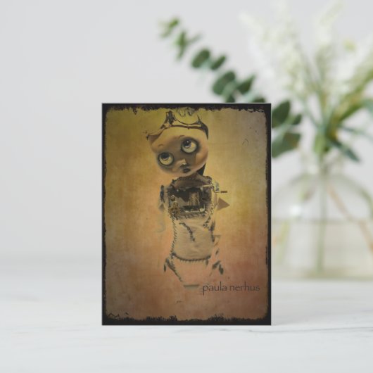 アートドールのはがき ポストカード (スタンド正面)