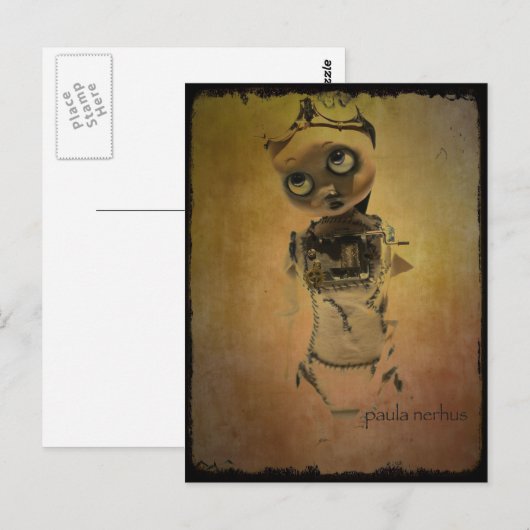 アートドールのはがき ポストカード (正面/裏面)