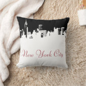 アートニューポップ・アートのヨークシティパノラマポスター クッション (ブランケット)