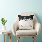 アートニューポップ・アートのヨークシティパノラマポスター クッション (椅子)