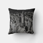 アートニューポップ・アートのヨークシティマンハッタン自由の女神 クッション (裏面)