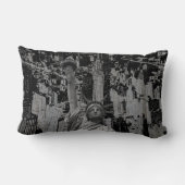 アートニューポップ・アートのヨークシティマンハッタン自由の女神 ランバークッション (裏面)