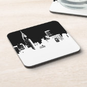 アートニューポップ・アートのヨークシティ懸命プラスチックのコースター コースター (左側)