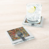 アートノイズルバイノーマンロックウェル ガラスコースター (アングル)