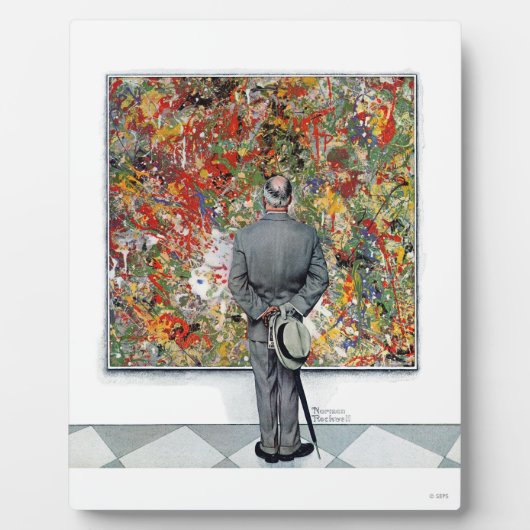 アートノイズルバイノーマンロックウェル フォトプラーク (正面)