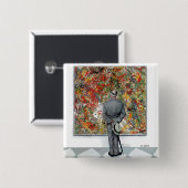 アートノイズルバイノーマンロックウェル 缶バッジ (正面&裏面)