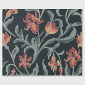 アートノボースタイルフローラシームレスパターナート，フローラ ラッピングペーパー (フラット)