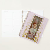 アートノヴォアルフォンスミュシャナイトズレスト プランナー手帳 (ディスプレー)